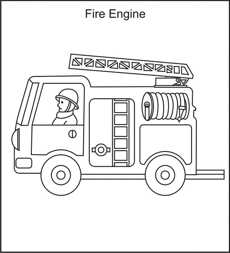 Free coloring pages fire truck truck coloring pages firetruck coloring page fire trucks