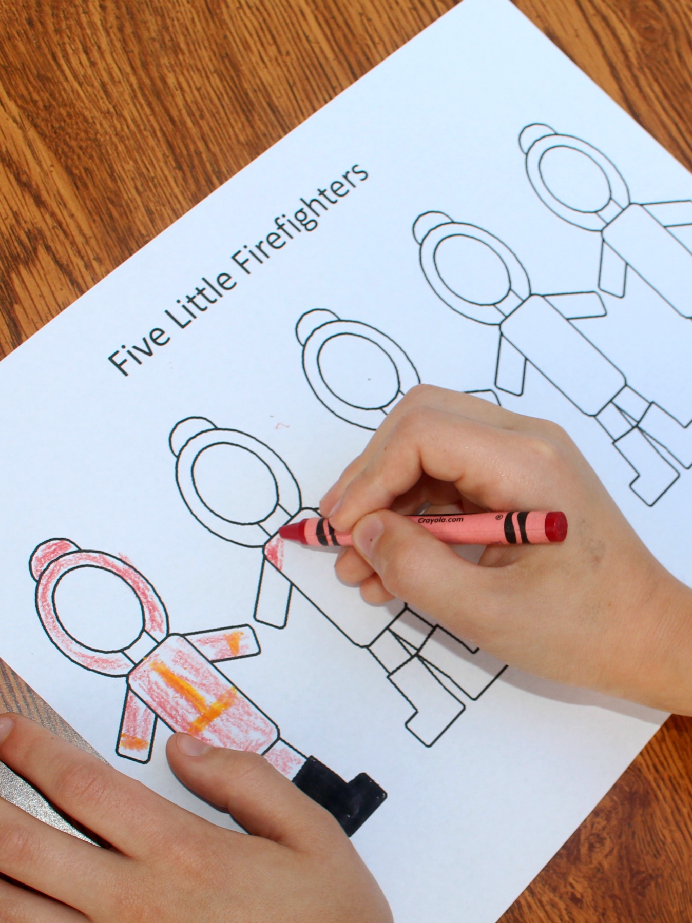 Munity helpers activities for kindergarten featuring firefighters