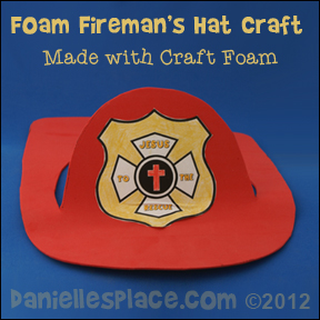 Fireman hat patterns