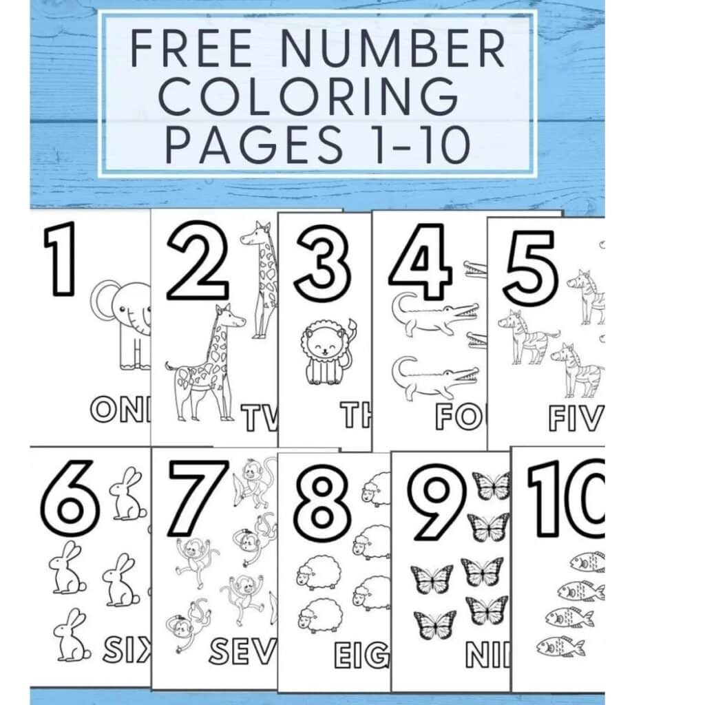 Free first day of preschool printables