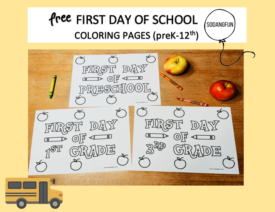 First day of school