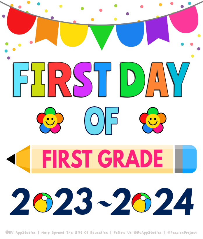 First day of school of first