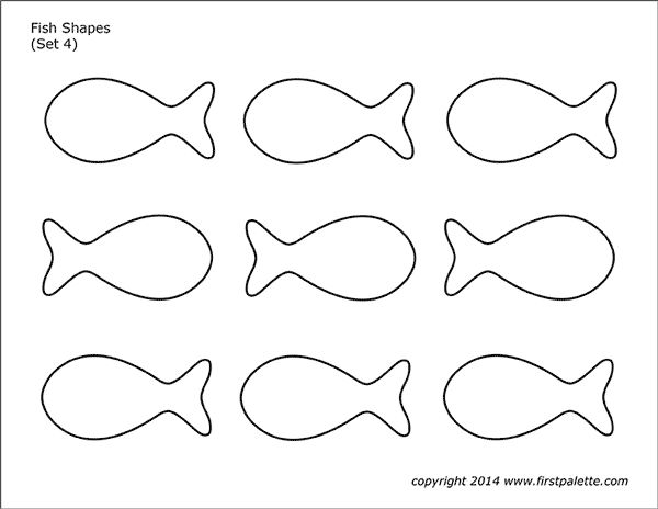 Fish shapes free printable templates coloring pages fish coloring page free coloring page templatâ fish template fish printables templates printable free