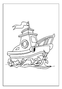 Get to know different types of boats with our printable coloring pages for kids