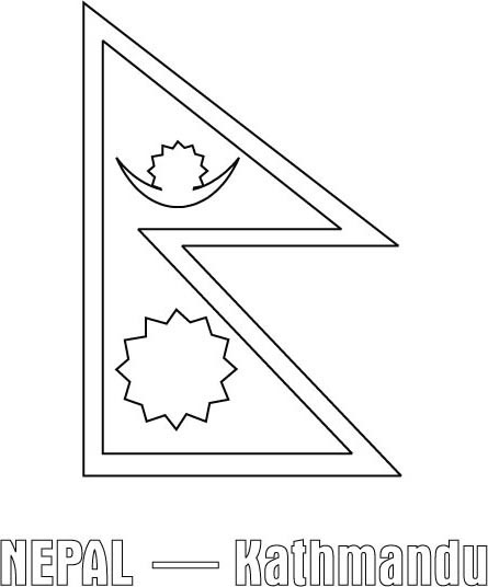 Nepal flag coloring page download free nepal flag coloring page for kids best coloring pages