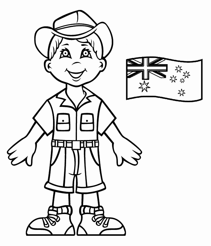 Australia coloring pages
