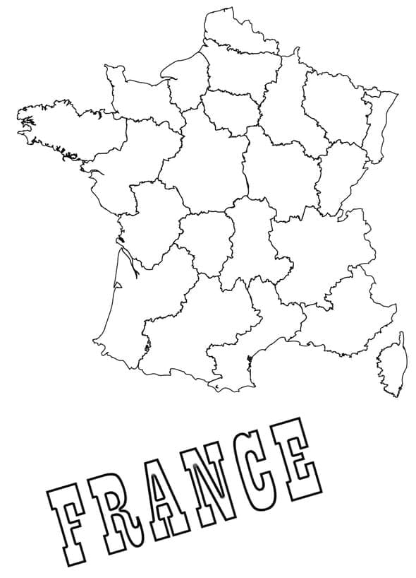 France coloring pages