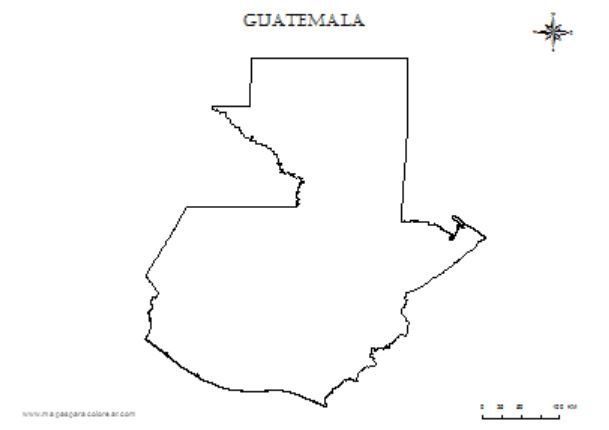 Mapa de guatemala para colorear printable coloring book coloring book pages coloring pages