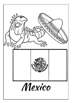 Printable mexico coloring pages explore the vibrant culture of mexico at home