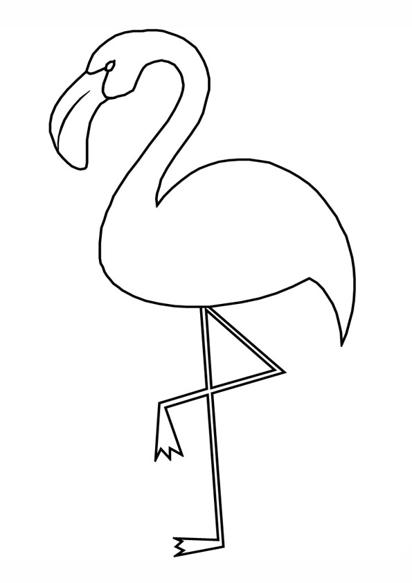 Coloring pages flamingo coloring pages printable
