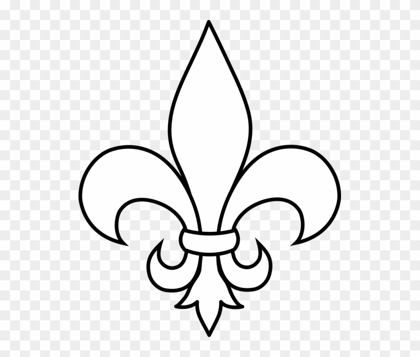 Fleur de lis coloring pages