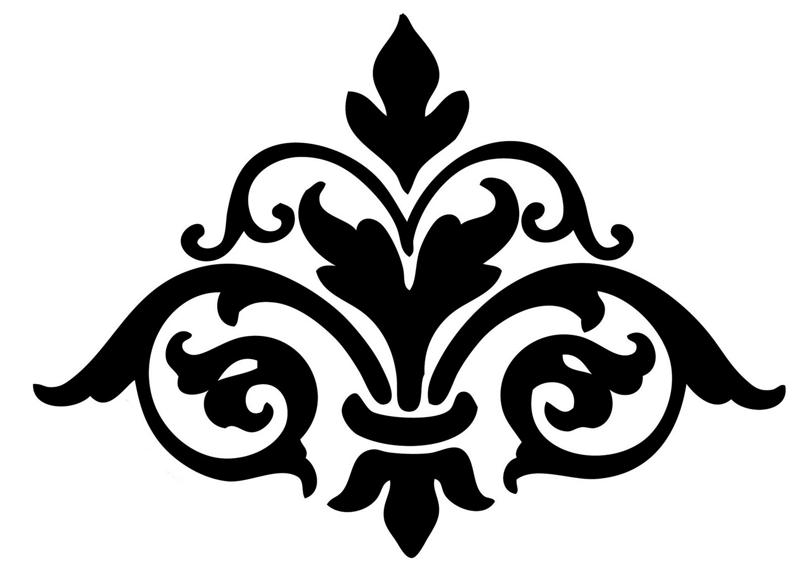 Damask image clipart