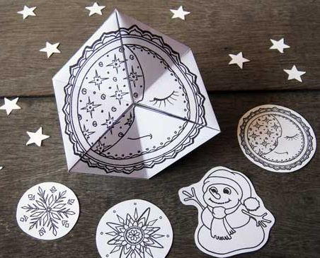 Free printable flextangle toy