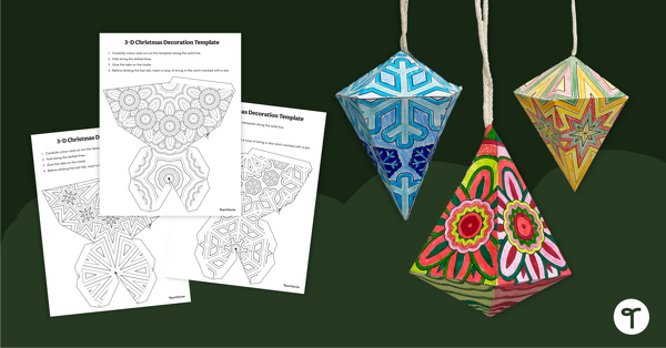 Mindful coloring ornaments