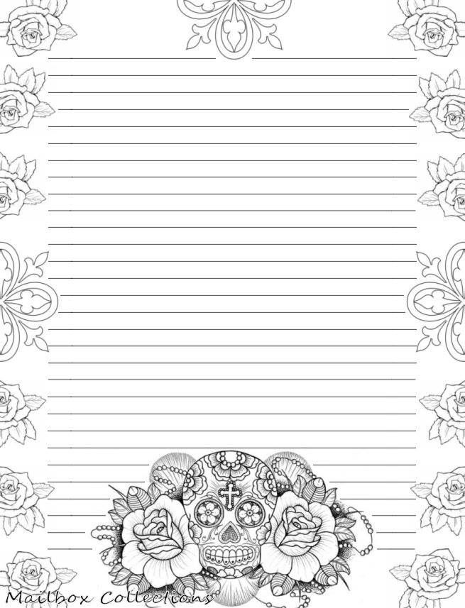 Pin by raieesa ameer on randoms writing paper printable free printable stationery writing paper printable stationery
