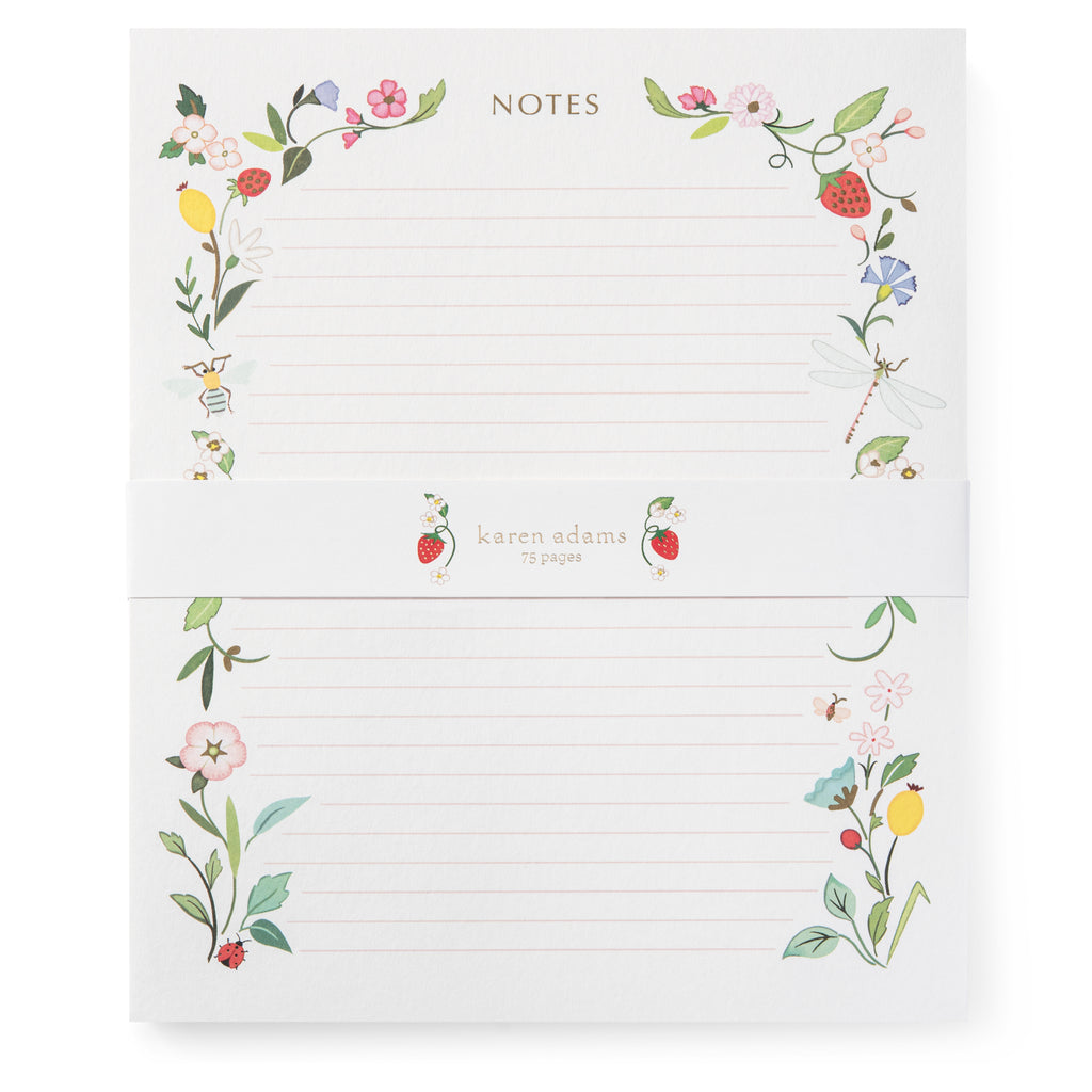 Strawberry pad â karen adams designs