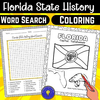 Florida state history word search