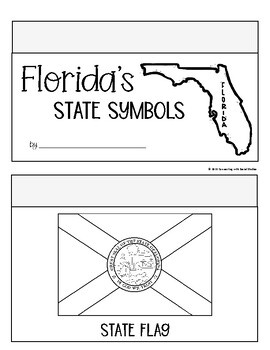 Floridas state symbols flipbook by connecting with social studies