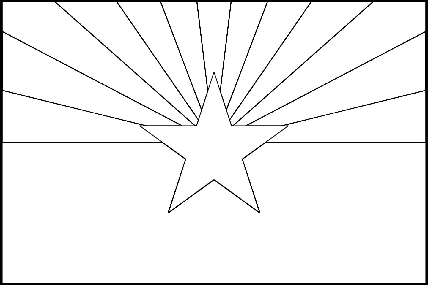 Arizona state flag