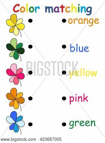 Color matching game vector photo free trial bigstock