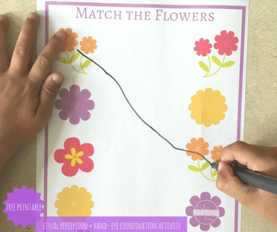 Ðº free printable flower match the worksheets preschool