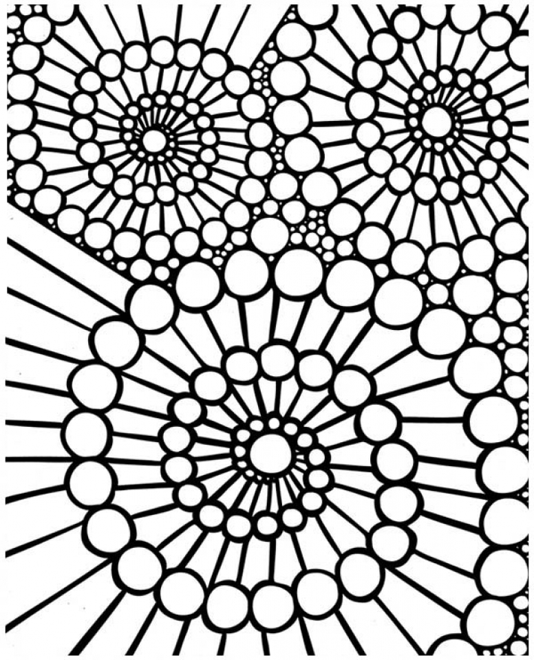 Get this printable mosaic coloring pages