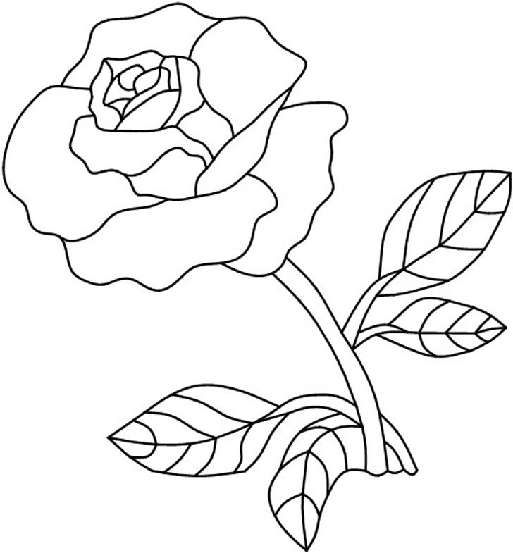 Printable flower mosaic patterns