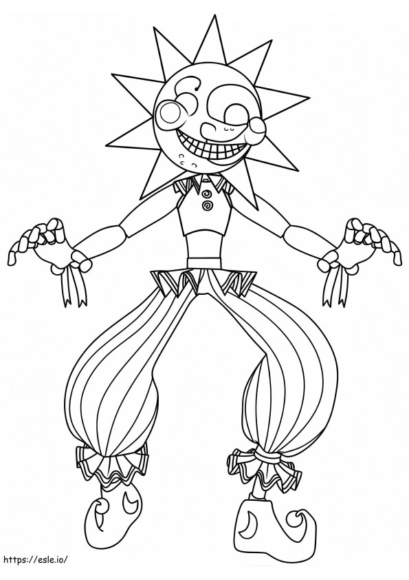 Fnaf coloring coloring pages