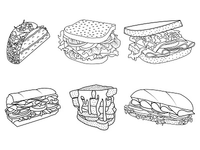 Food coloring pages by md saiful islam on