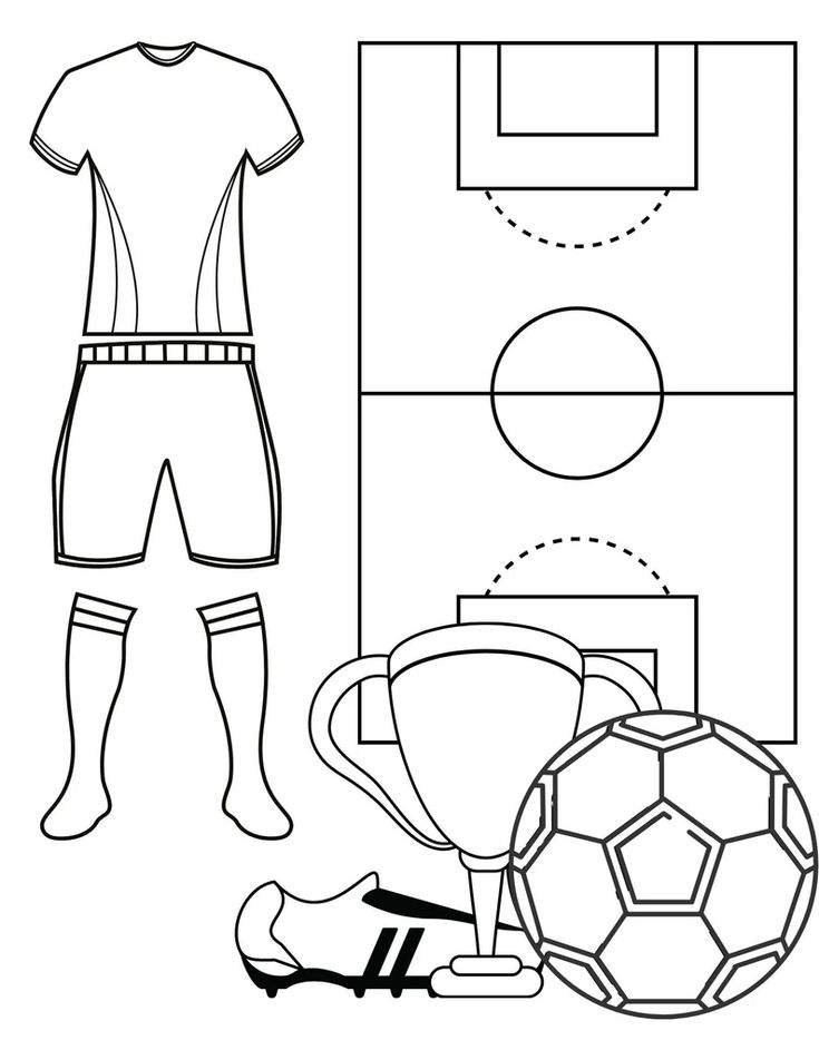 Soccer coloring pages soccer pdf soccer printables soccer