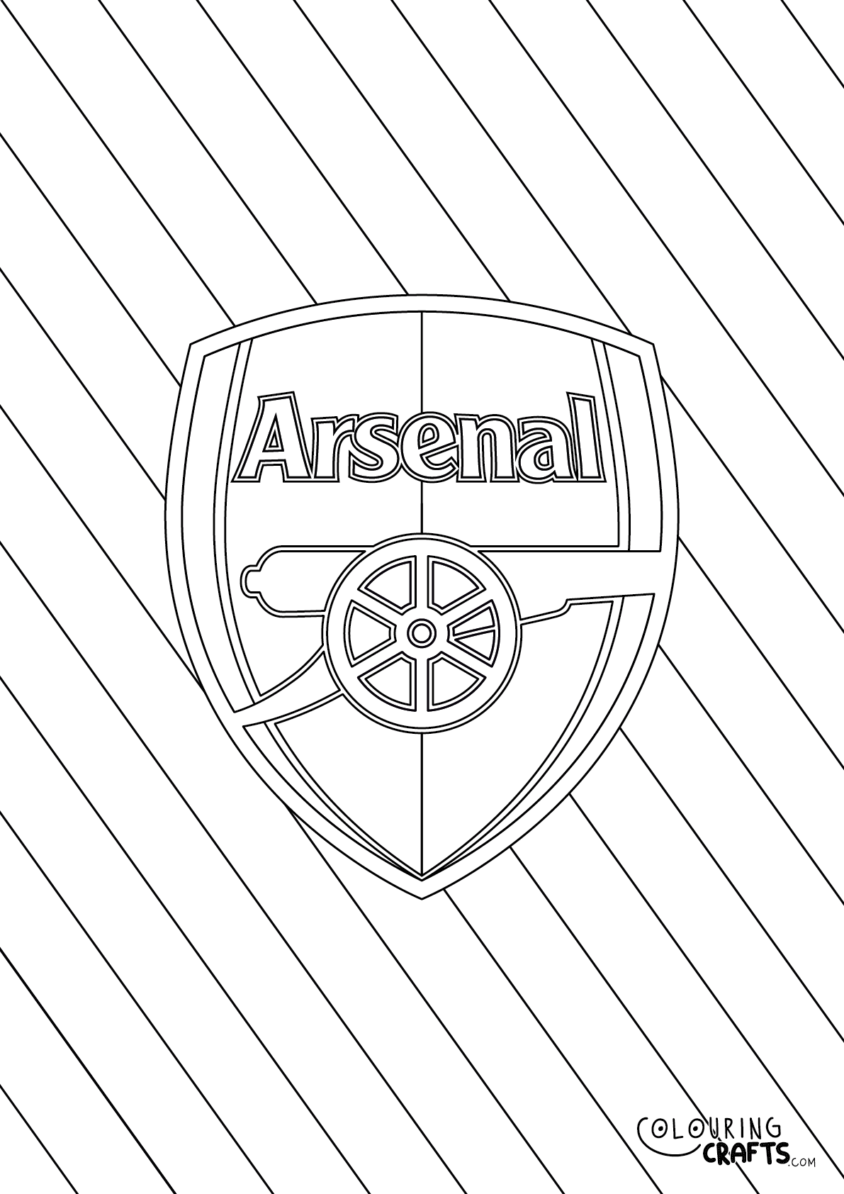 Premier league teams colouring pages