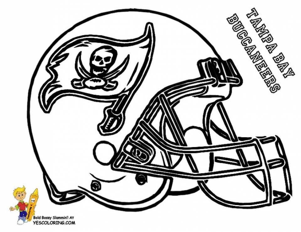 Get this football helmet nfl coloring pages for boys printable
