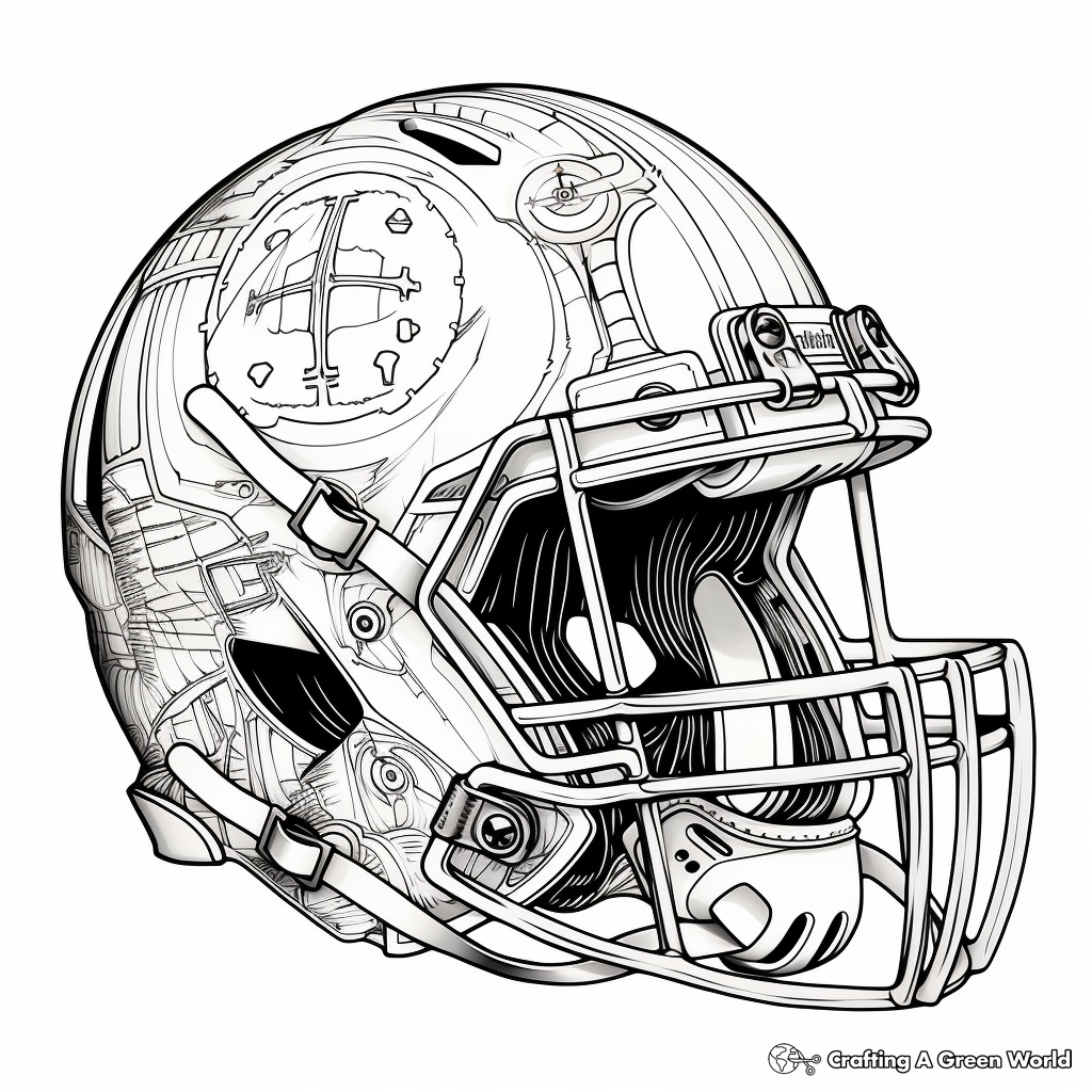 Football coloring pages