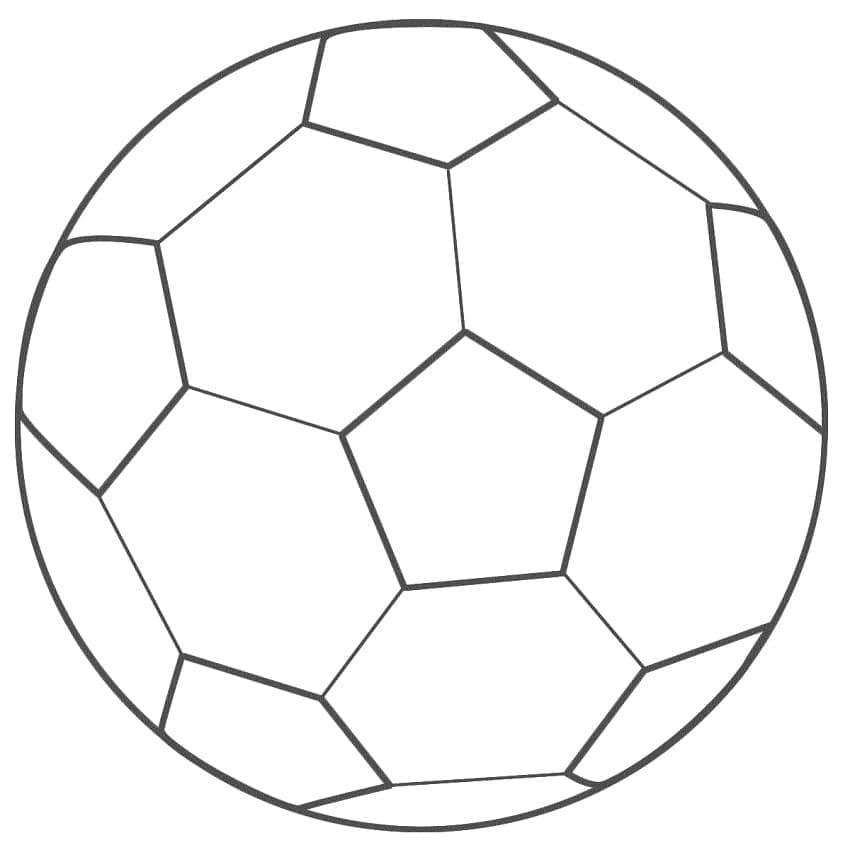 Printable football coloring page