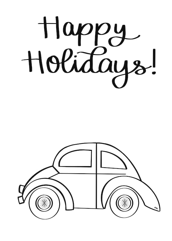 Babys first christmas footprint template bw printable