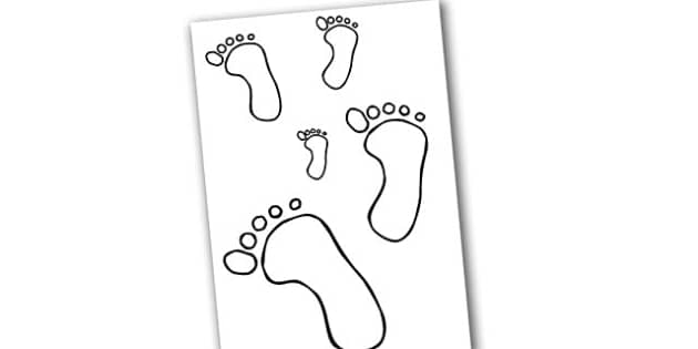 Blank footprint