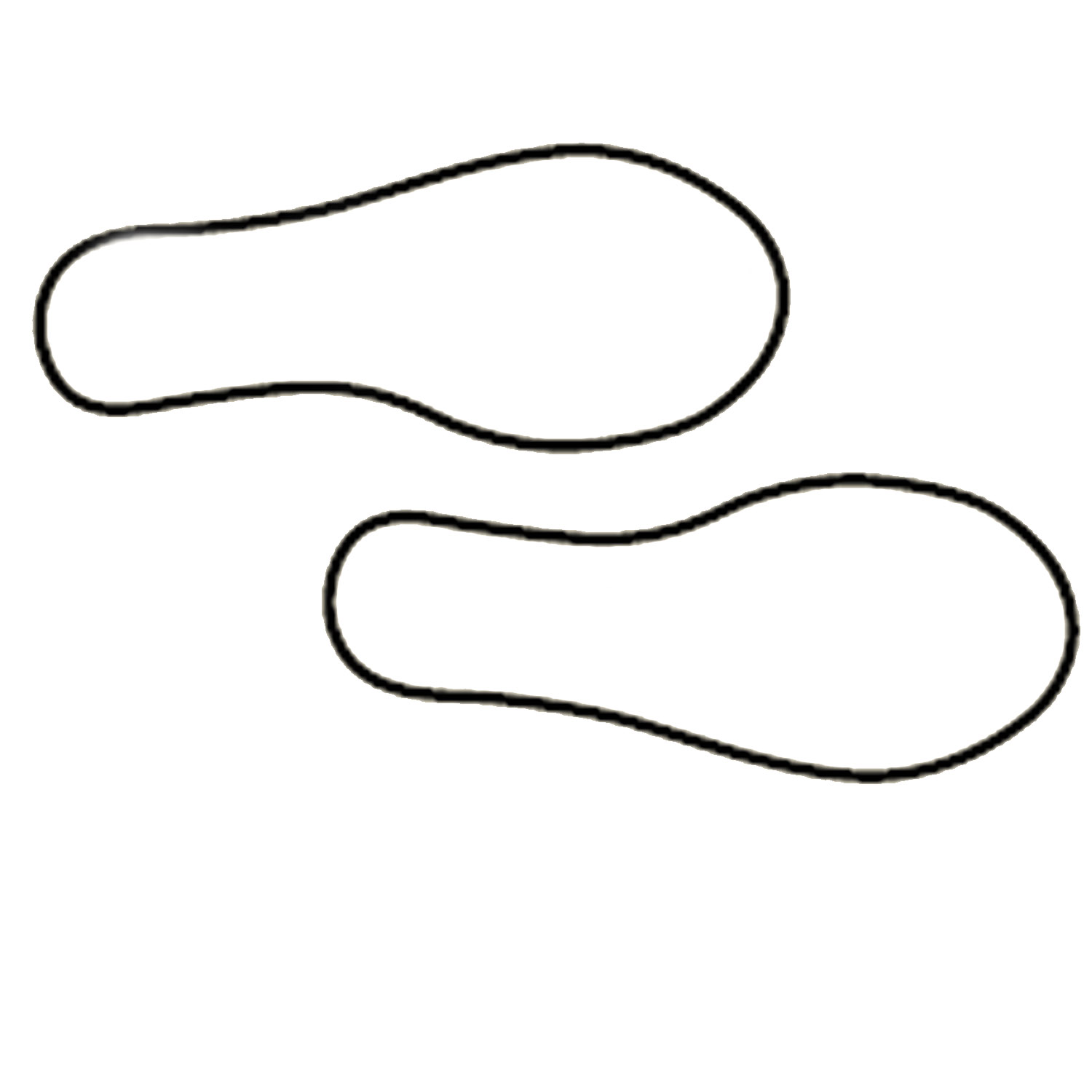 Free outline of a footprint download free outline of a footprint png images free cliparts on clipart library