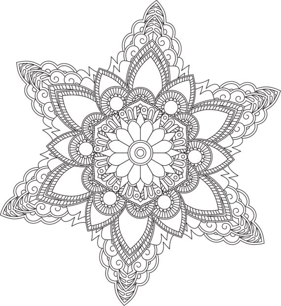 Mandala coloring pages adult coloring sheet printable coloring page grown up coloring printable art color anti