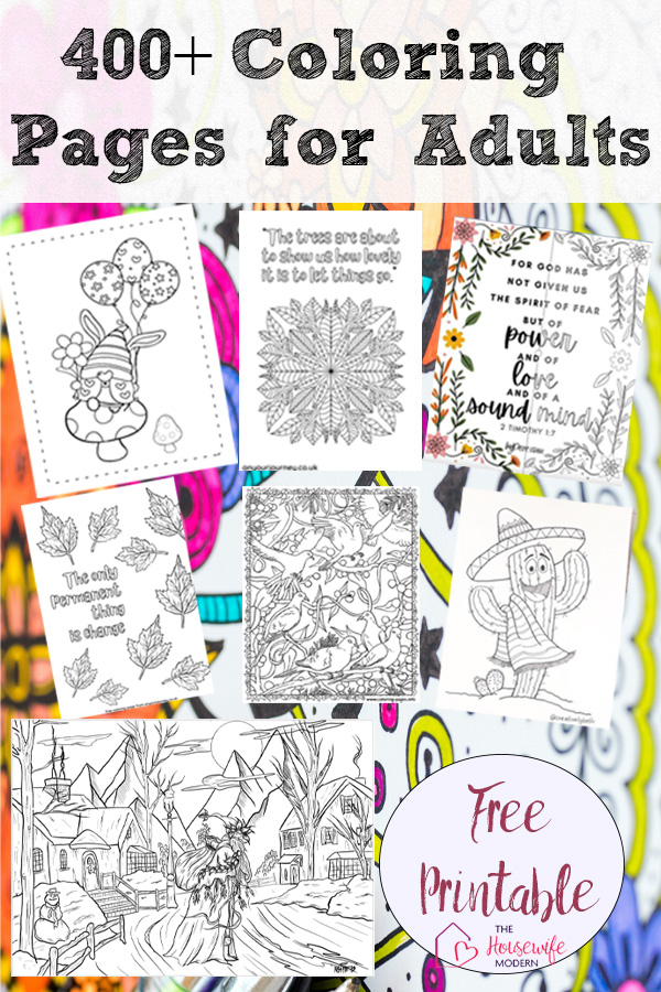 Free printable coloring pages for adults