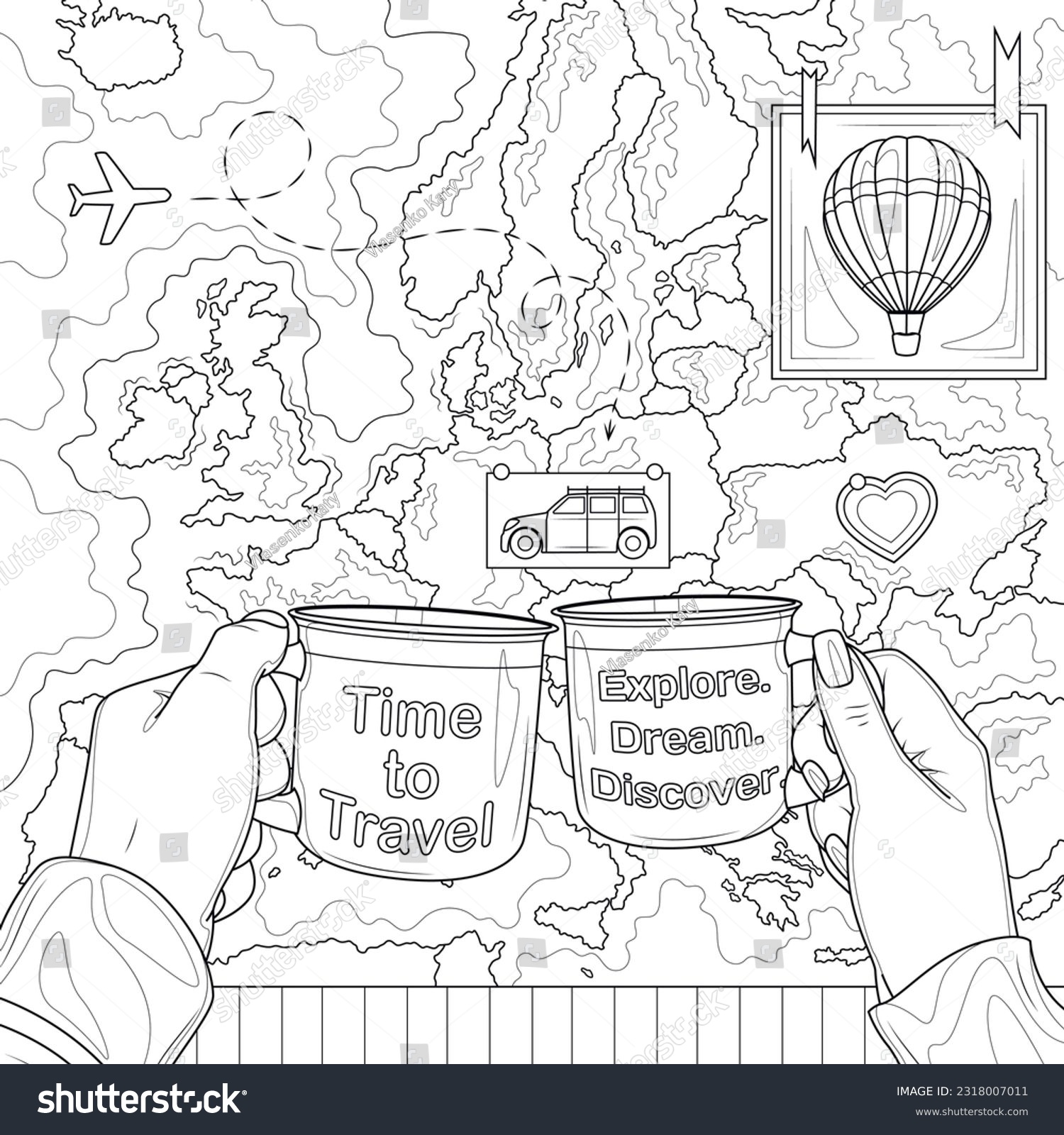Adult coloring pages couples images stock photos d objects vectors