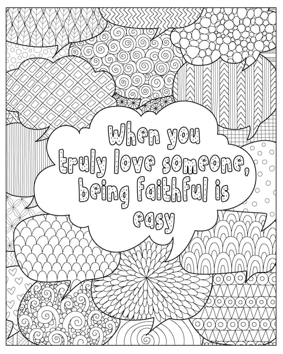 Inspirational motivational quotes coloring page bundle for adults printable coloring sheets digital colouring download sayings printable