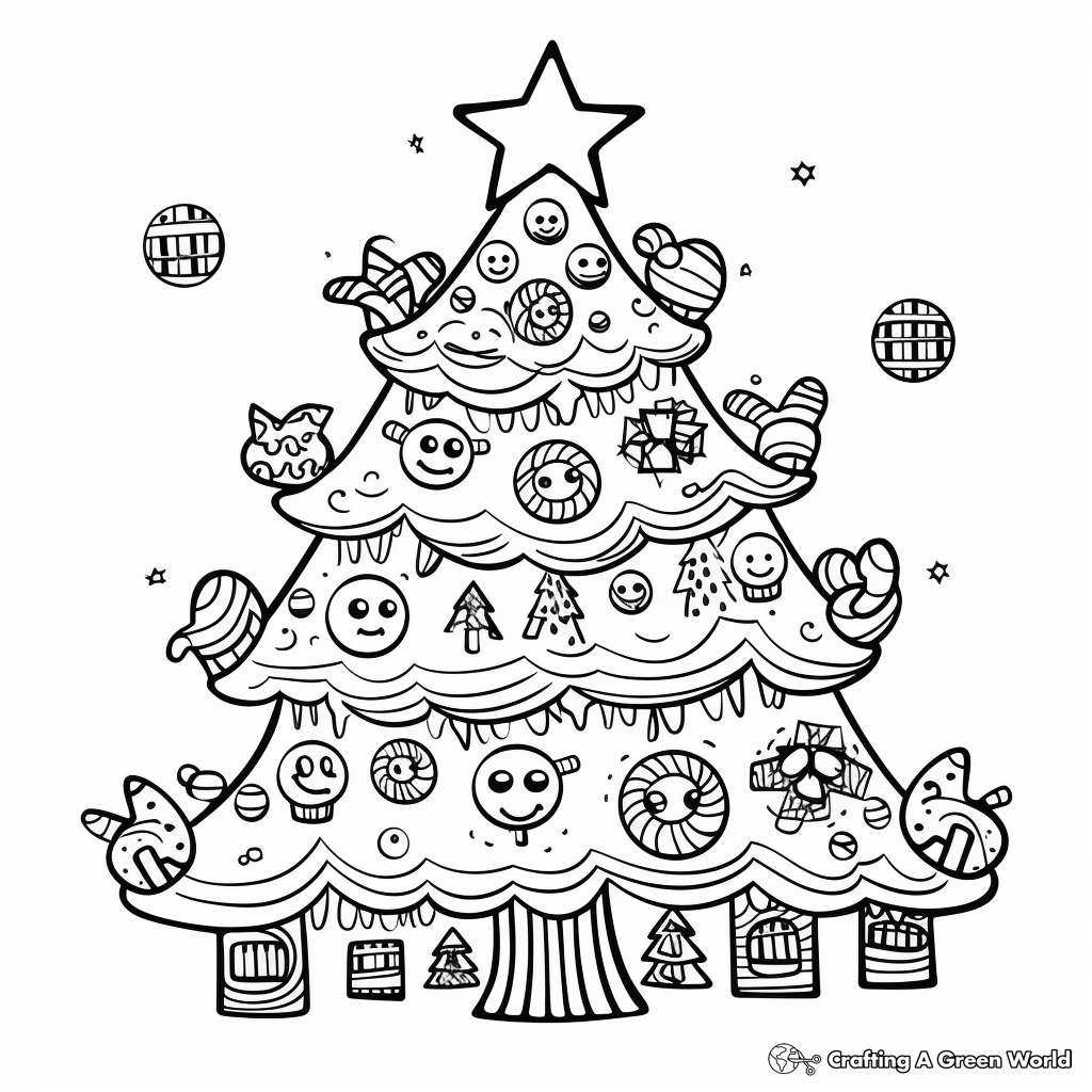 Christmas coloring pages for middle school