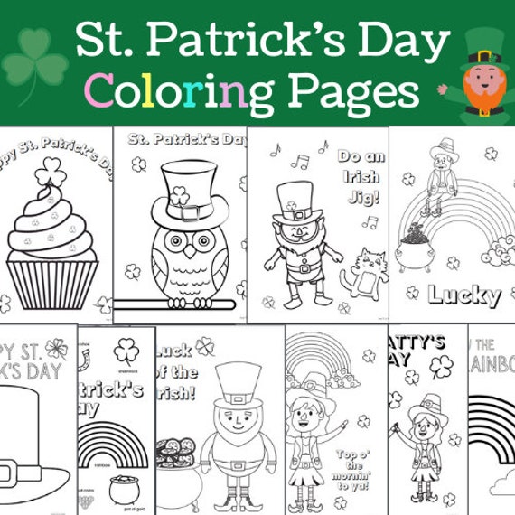 St patricks day coloring pages for kids st patricks coloring sheets st patricks coloring for kids printable for kids coloring pages