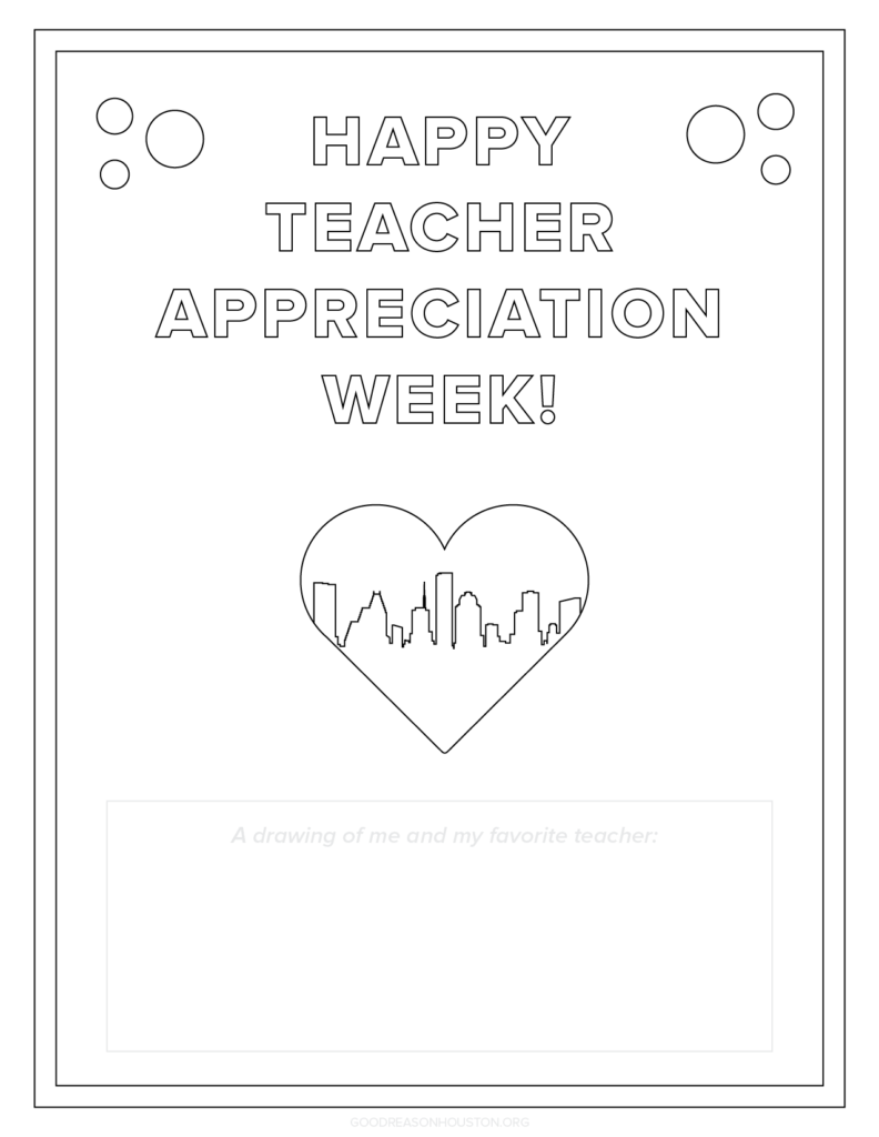 Celebrate a teacher taw