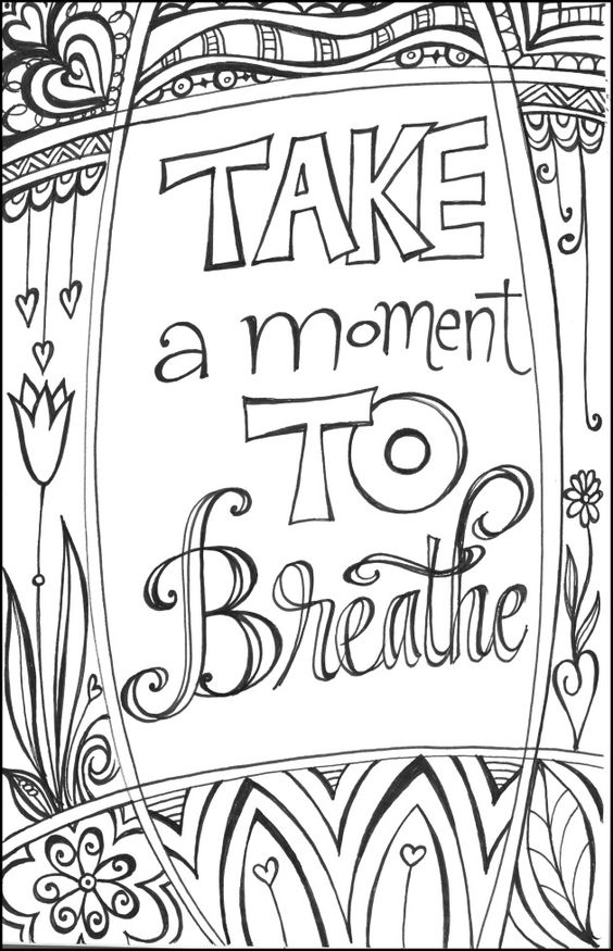 Coloring pages for teens