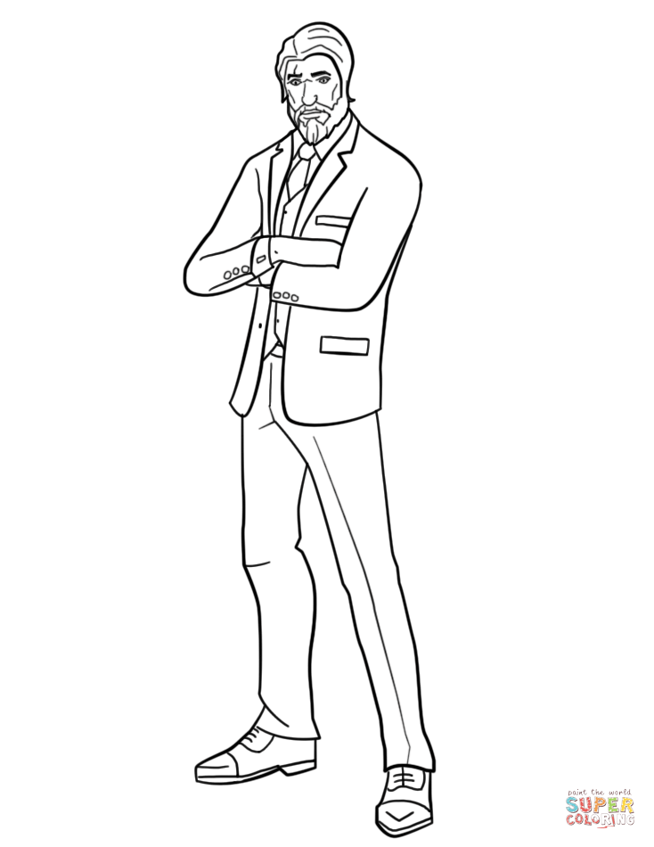 Fortnite reaper coloring page free printable coloring pages