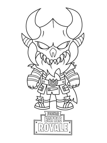 Fortnite coloring pages