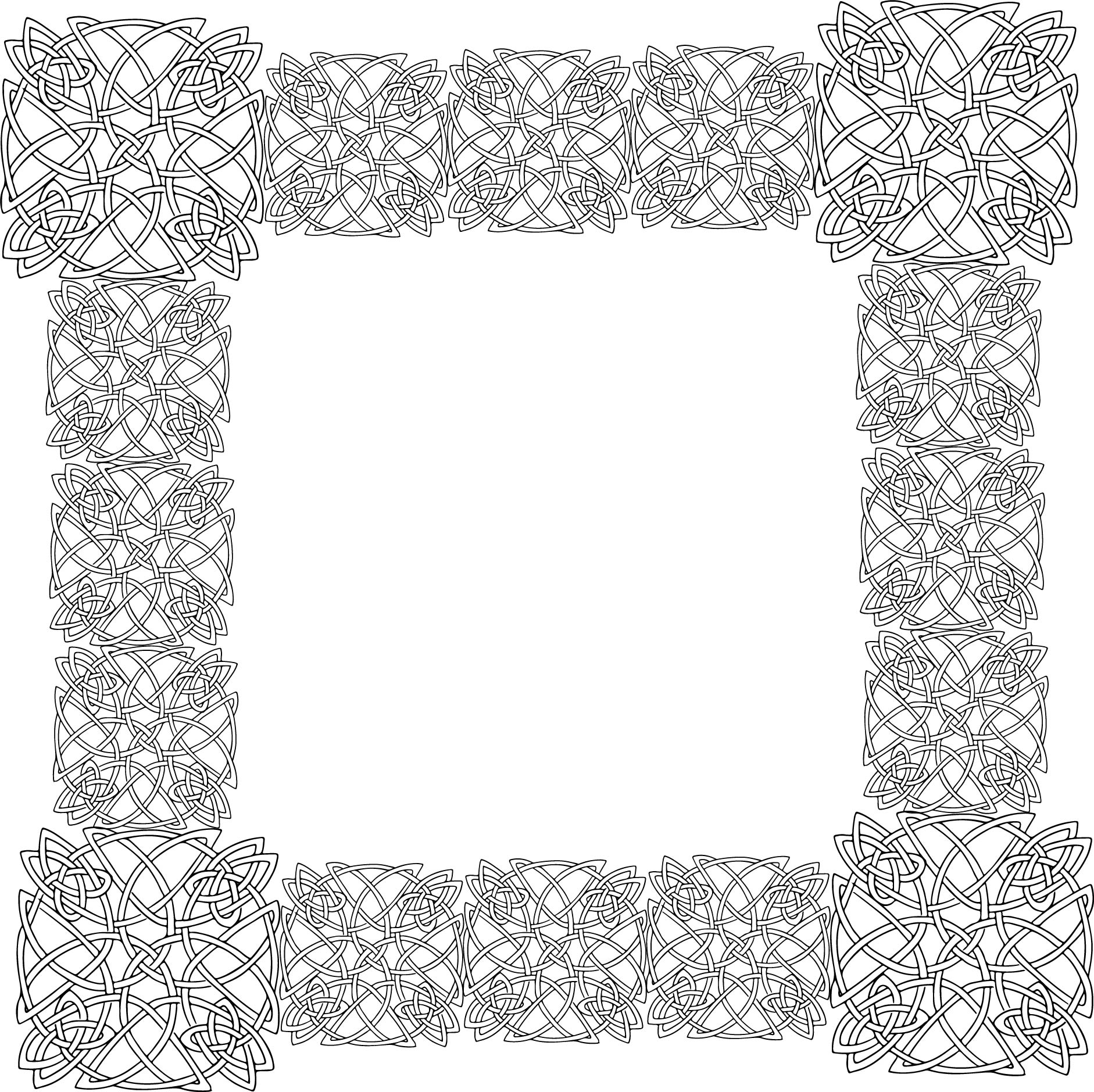 Best printable coloring page picture frame pdf for free at