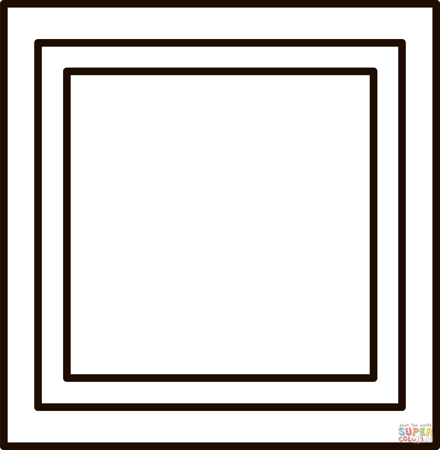 Photo frame coloring page free printable coloring pages