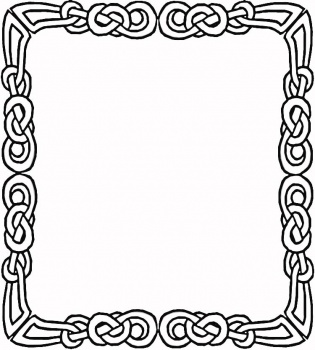 Frame coloring page